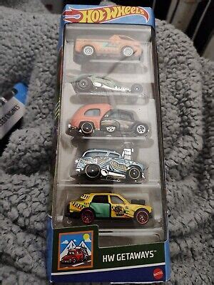 Hot Wheels Netflix Let S Race 5 Pack HW Getaways Toy Cars EBay