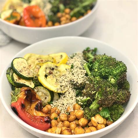 Veggie Chickpea Buddha Bowl Taste N Dash