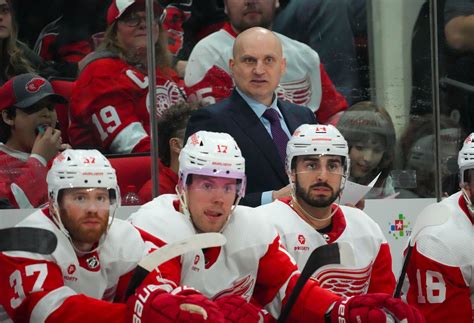 HC Derek Lalonde Opines Detroit Red Wings Are Playing Just Not Good