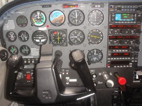 Jet Airlines: Cessna 172 Cockpit