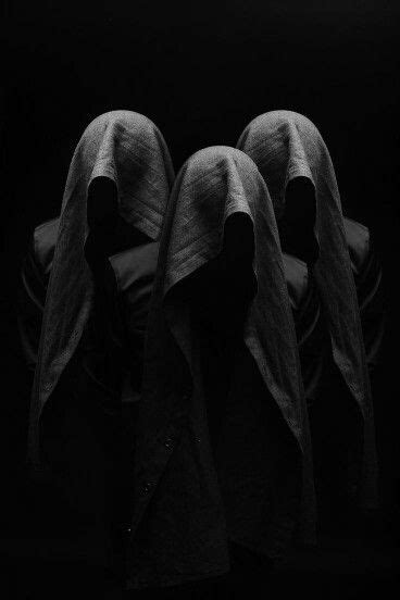 Dark Hooded Figures Dark Photography White Photography Dark Fantasy