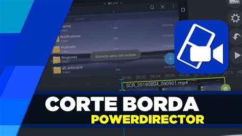 Como Tirar Borda De V Deos Pelo Powerdirector Powerdirector Tutorial