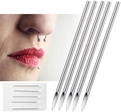 Kit Aghi Piercing Pezzi Aghi Monouso Per Tatuaggio Sterili Per