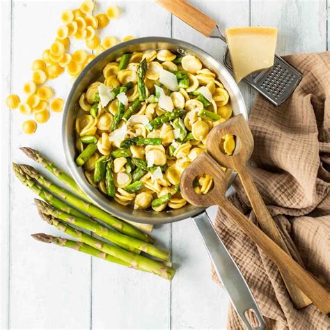 Pastasotto Aux Asperges Vertes Et Parmesan La Cerise Sur Le Maillot