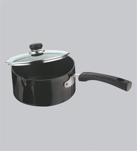 Buy Vinod Cookware Cm Saucepan With Glass Lid Ltr At Off By