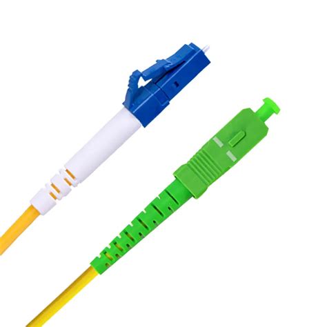 SC APC LC UPC 3M Cable De Conexión De Fibra Óptica Monomodo Simple SC