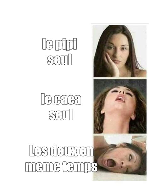 Omics Meme Le Pipi Seul Le Caca Seul Les Deux En Meme Temps