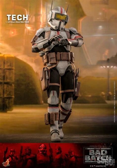 Hot Toys Star Wars The Bad Batch TMS Tech 1 6th Scale Figure TMS098 Sugo Toys Australian