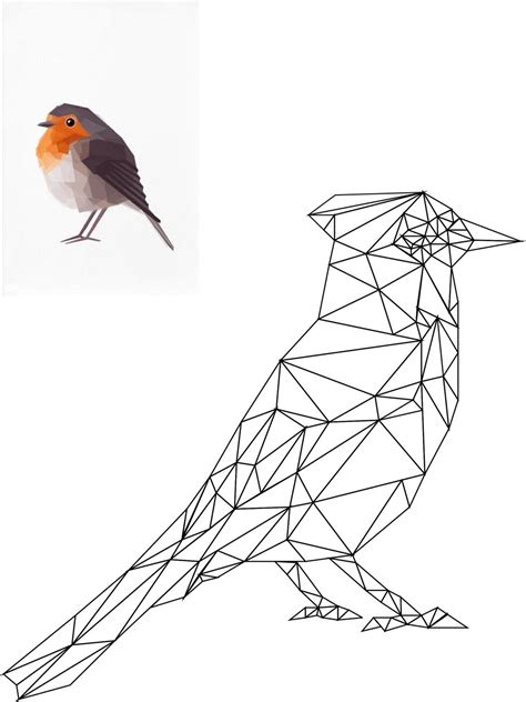 Bird Geometric Sketch By Jessicakdesign On Deviantart