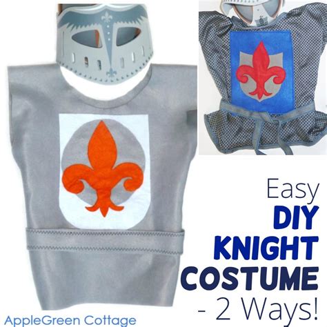 Easy Diy Knight Costume 2 Ways