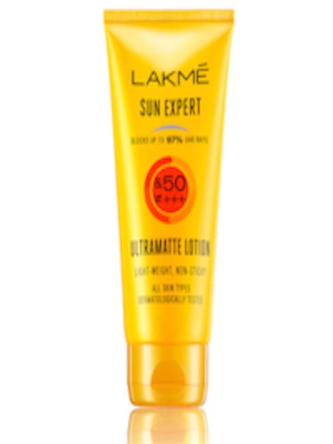 Buy Lakme Sun Expert SPF 50 PA Ultra Matte Sunscreen 50 Ml Face