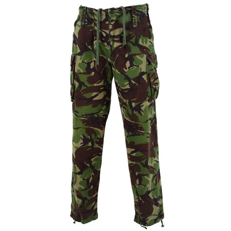 Original British army pants temperate DMP woodland combat BDU trousers ...