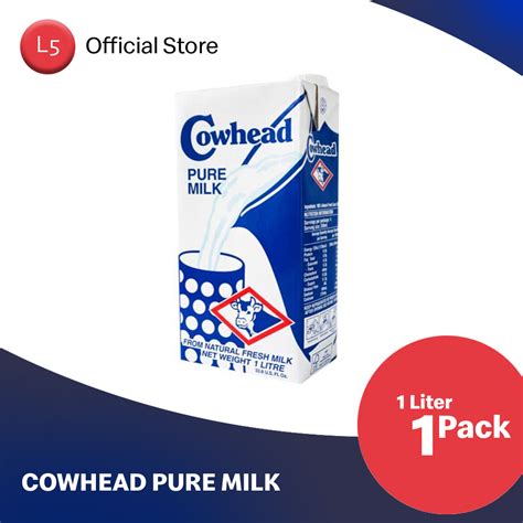 Cowhead Pure Milk 1 Liter - Level Five