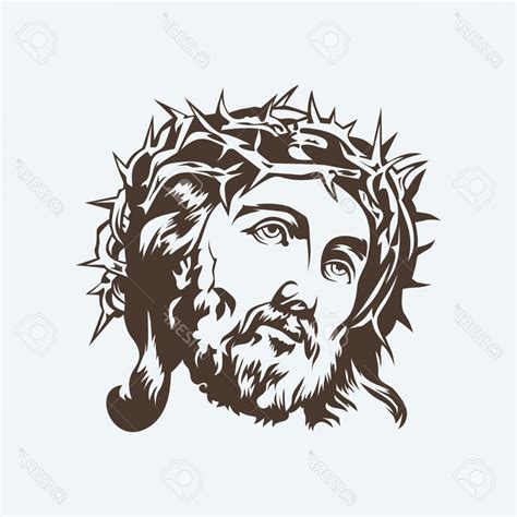 Jesus Face Vector at Vectorified.com | Collection of Jesus Face Vector free for personal use