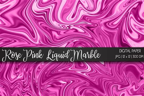 Rose Pink Liquid Marble Background Graphic by Rizu Designs · Creative ...