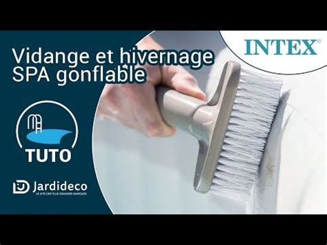 Tuto La Vidange Et Lhivernage Dun Spa Gonflable Intex Youtube