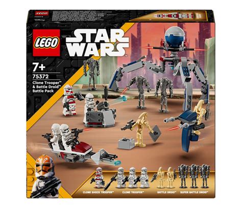 Lego Star Wars Zestaw Bitewny Z O Nierzem Armii Klon W Klocki