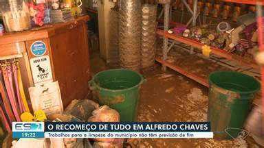 Boa Noite Esp Rito Santo Ap S Chuva Moradores Se Unem Para Limpar