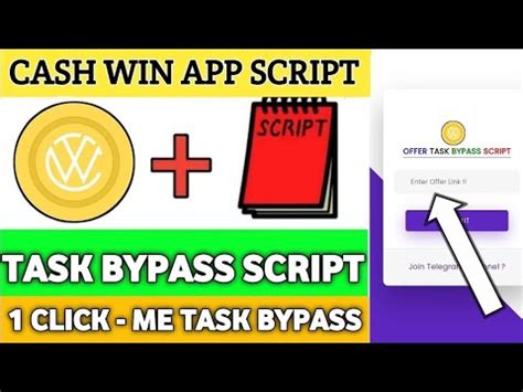 Cash Win Task Bypass Script Cash Win App Script Refer Script Today