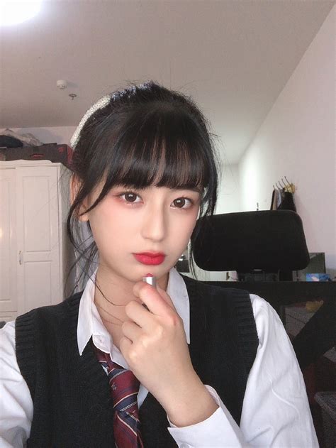 偶像美少女snh48 林舒晴迷人可爱写真美照