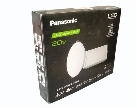 W Panasonic Round Led Downlights Cool White At Rs Piece In New