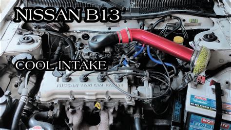 CAR AIR INTAKE FOR NISSAN SENTRA B13 CARB TYPE DIY INSTALLATION HKS