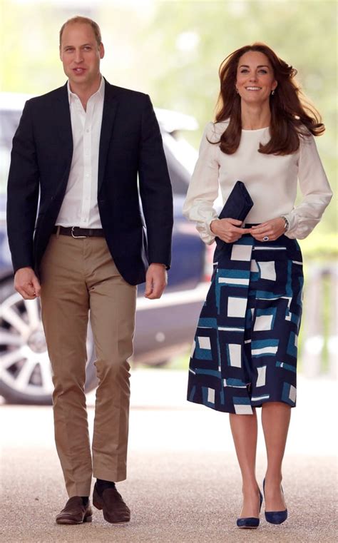 They Know There S Nothing Like Balancing Navy With Khaki Kate Middleton And Prince William