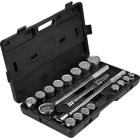 Pittsburgh 20 Piece Jumbo Socket Set Hardwares Online Store