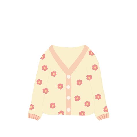 Hand Drawn Cardigan Illustration 23271443 PNG