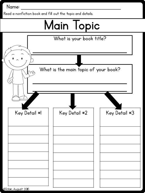 Summary And Main Idea Worksheet 2