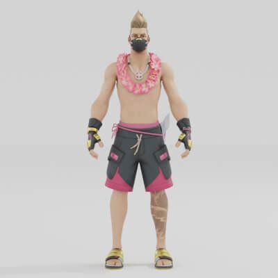 Summer Drift - Fortnite 3D Model by Shevraar