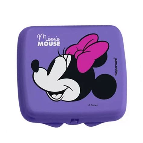 Tupperware Porta Sandu Che Disney Minnie Quadrado Loja Chefe Tupperware