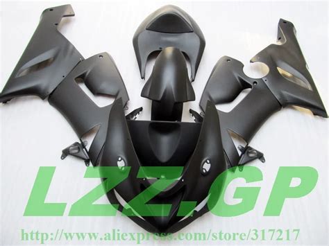 Injection All Matte Black Fairing Kit For Kawasaki Ninja Zx R