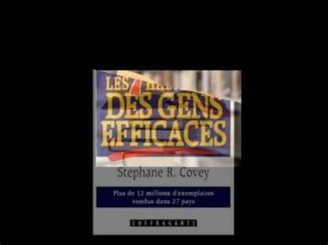 Comment Tre Plus Efficace Livre Les Habitudes Des Gens Efficaces