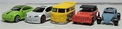 Comparison Hot Wheels Volkswagen Pack
