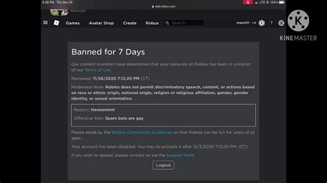 OUTDATED How To Get Unbanned From Roblox Same With Account Deleted