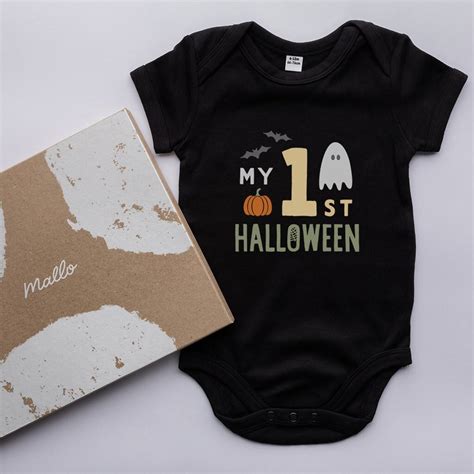 Babys First Halloween Onesie Halloween Baby Costume Baby Grow Organic ...