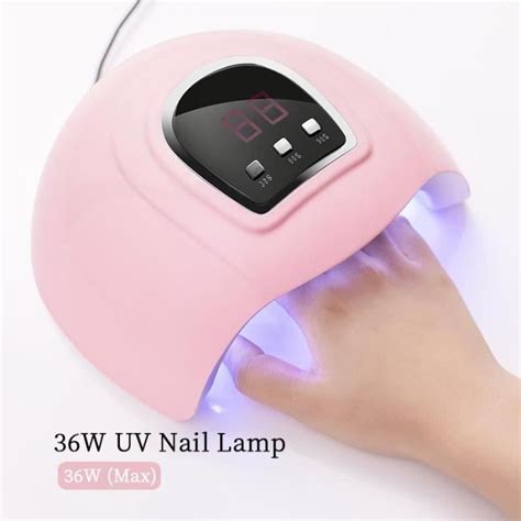 Lampe Uv Led Portable Aihontai Pour S Cher Le Vernis Ongles W