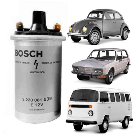 Bobina Fusca Brasilia Kombi Platinado Bosch