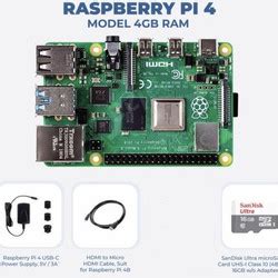 Jual KIT 1C Raspberry Pi 4 8GB RAM Complete SET Badank