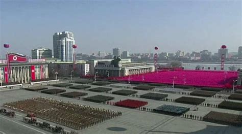 North Korea Holds Military Parade Display Icbms On Eve Of Winter Olympics Fox News