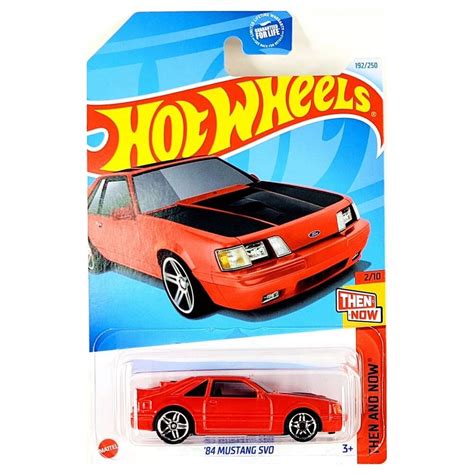 Hot Wheels Mainline Ford Mustang Svo Red Then And Now