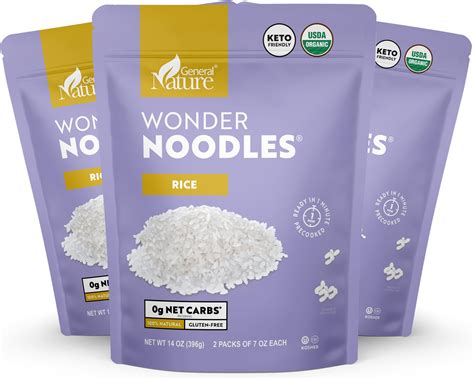 Wonder Noodles Kosher Vegan Friendly Zero Carb Zero