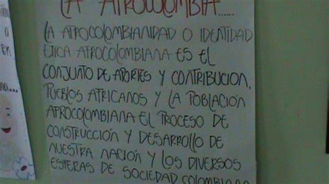 DEMOCRACIA EN COLROSARIO NEIRA: LOS AFRODESCENDIENTES EN COLOMBIA