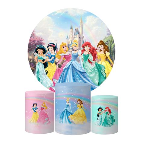 Trio Capas Cilindros Painel Temas Princesas Veste F Cil Shopee Brasil