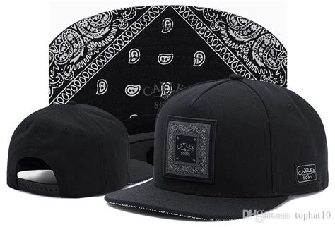 Cayler Sons Hip Hop Snapback Caps Adjustable Mens And Black Baseball