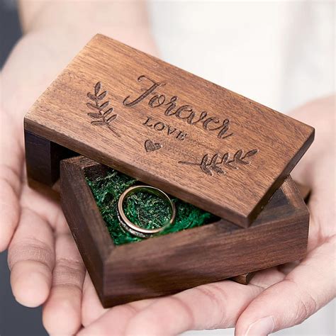 Wooden Wedding Ring Boxes