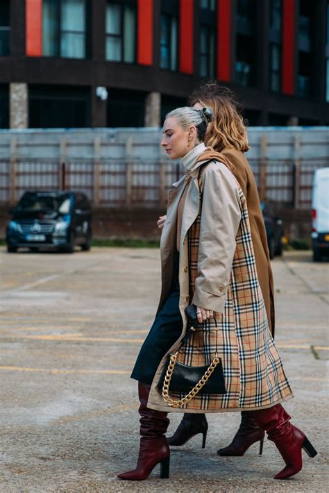 Lfw Day Best Street Style At London Fashion Week Autumn