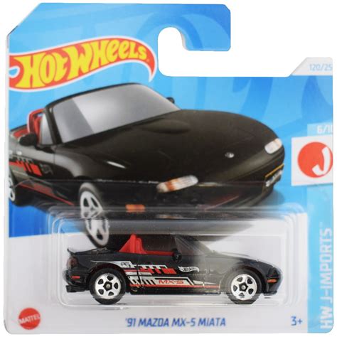 Hot Wheels Mazda MX Miata fekete kisautó Mattel vásárlás a