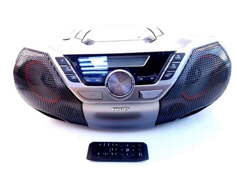 Boombox Radio Z Cd Philips Az T Usb Mp Fm Nfc